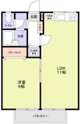 エステートピアグリーン西山Aの物件間取画像